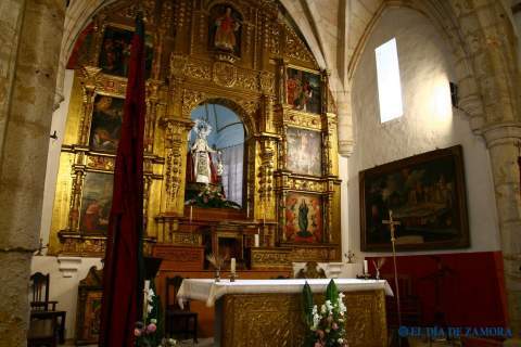 Ofrenda Floral a la Virgen de la Concha por el Zamora CF