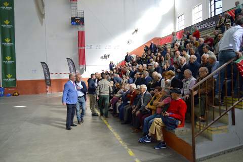 Homenaje al pelotari zamorano Ricardo Ferrero