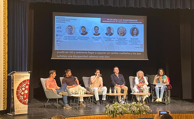 Fundación Personas defiende en Zamora una IA que cuente con las personas con discapacidad «desde el minuto cero»