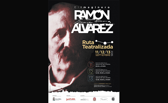 Zamora recibe un Ruta Teatralizada con Ramón Álvarez como protagonista