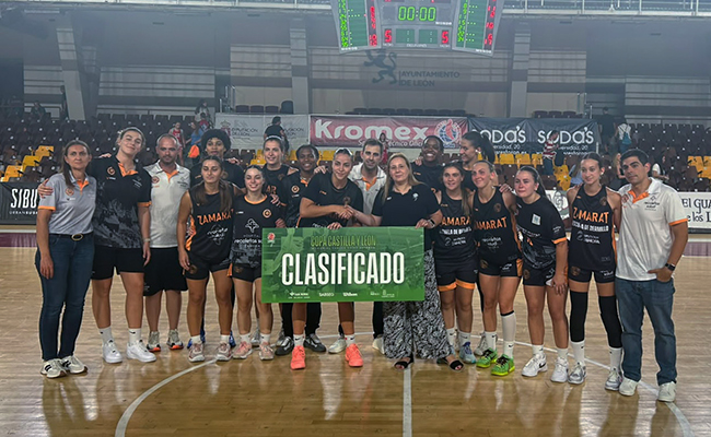 Zamarat jugará la final femenina de la Copa de Castilla y León de baloncesto