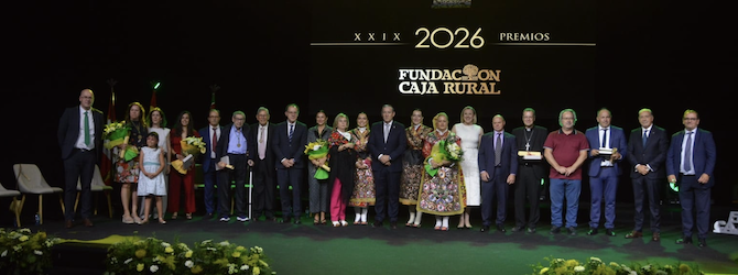 Zamora reconoce a quienes hacen provincia, en los XXIX Premios Fundaci&oacute;n Caja Rural