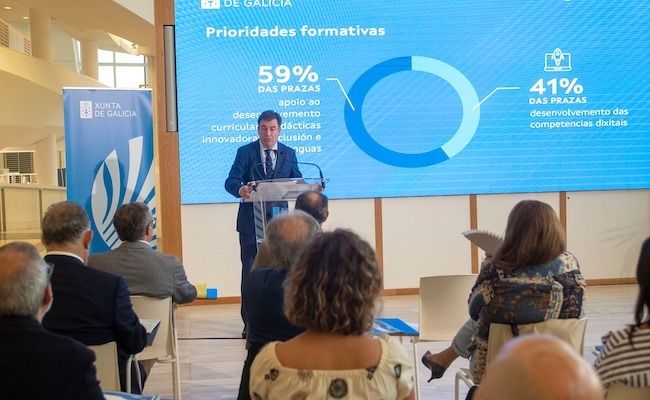 Román Rodríguez, conselleiro de Cultura, Educación, FP e Universidade