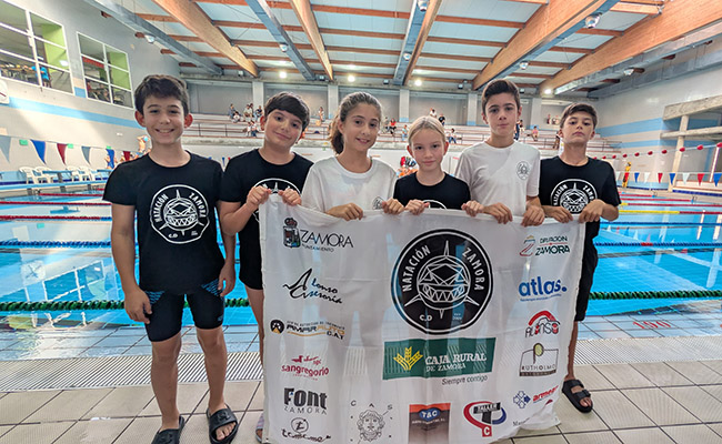 Natación Zamora arranca la temporada con fuerza en La Liga Alevín