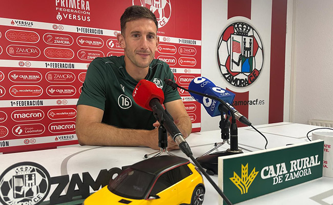 Markel Lozano considera que el partido en el Toralín no es de 