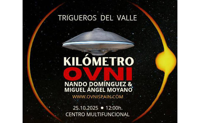 Jornada sobre ufología con el grupo Kilometro Ovni de CyL en Trigueros del Valle