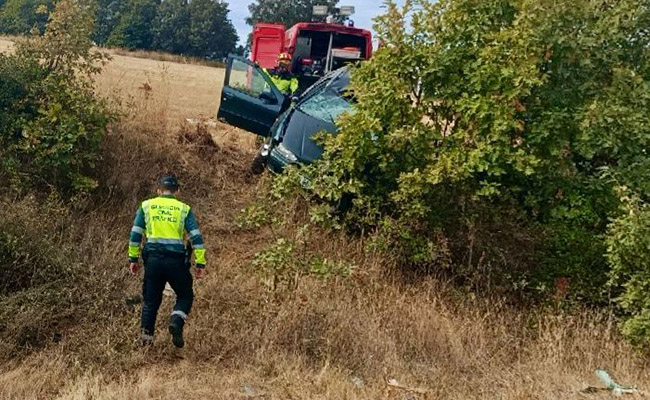 Una persona fallecida en la N-122 en accidente de tráfico