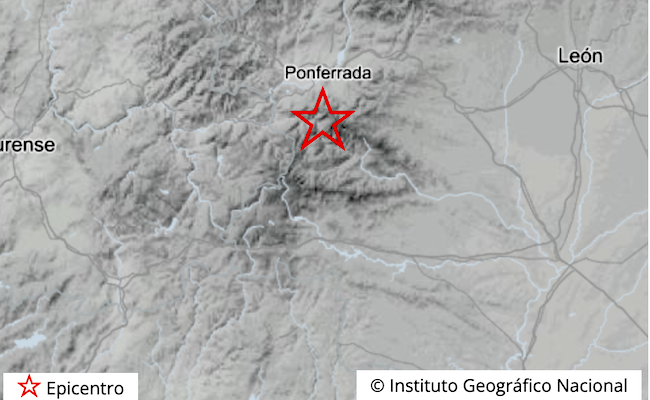 El Bierzo vive un terremoto de magnitud 4,2, con una sucesión de temblores