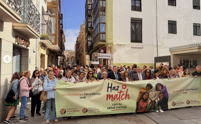 La Diputación de Zamora participa en el Día de la Salud Mental