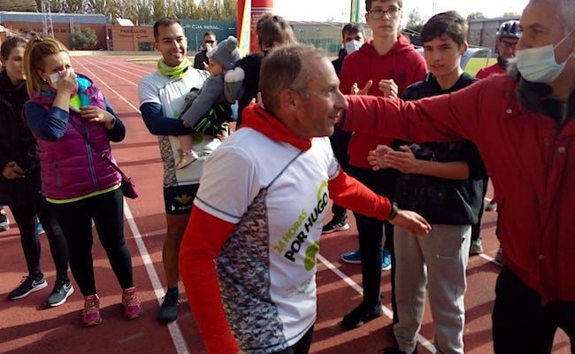 Gaspi, tras lograr este gran reto solidario
