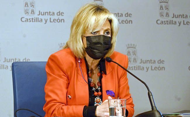 Verónica Casado, en la rueda de prensa