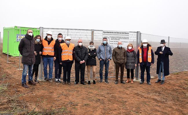 13 de noviembre de 2020, inicio de las primeras obras en Barcial