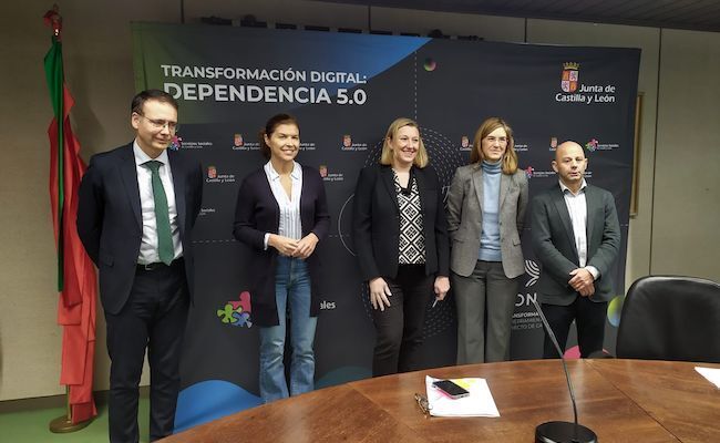 Momento de la presentación, en Zamora