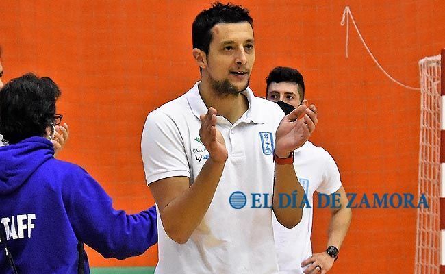 Saulo Hernández, en un entrenamiento