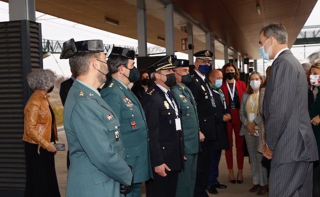Parada en Zamora, con su majestad el Rey (Casa Real)
