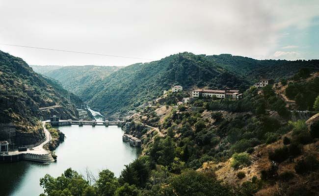 Vista general del municipio de Salto de Castro